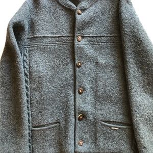 Mens Austria Geiger Tyrol wool sweater size 56 US 2X excellent condition